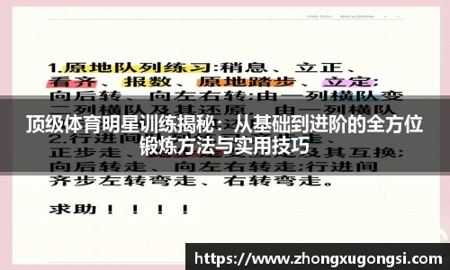顶级体育明星训练揭秘：从基础到进阶的全方位锻炼方法与实用技巧